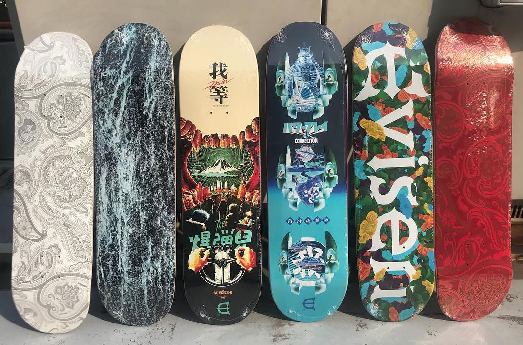 Evisen skateboards